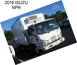 2018 ISUZU NPR