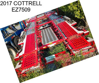 2017 COTTRELL EZ7509