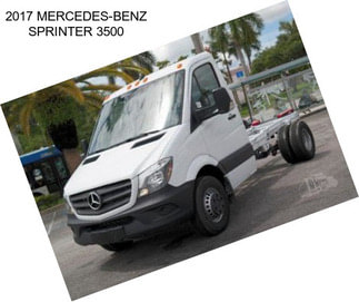 2017 MERCEDES-BENZ SPRINTER 3500