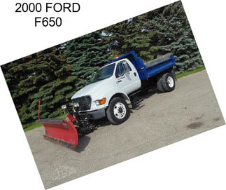 2000 FORD F650