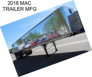 2018 MAC TRAILER MFG