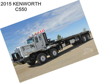 2015 KENWORTH C550