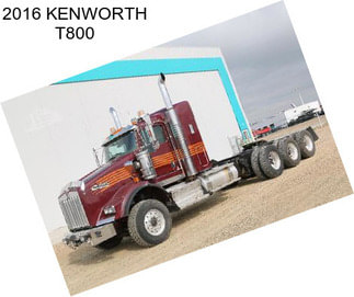 2016 KENWORTH T800