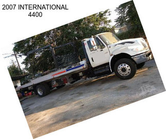 2007 INTERNATIONAL 4400