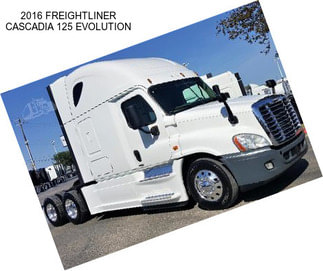 2016 FREIGHTLINER CASCADIA 125 EVOLUTION