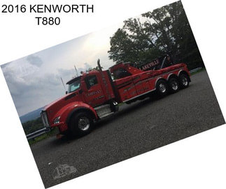 2016 KENWORTH T880