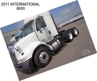 2011 INTERNATIONAL 8600