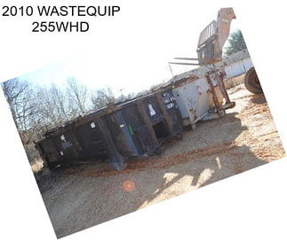 2010 WASTEQUIP 255WHD