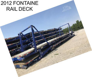 2012 FONTAINE RAIL DECK