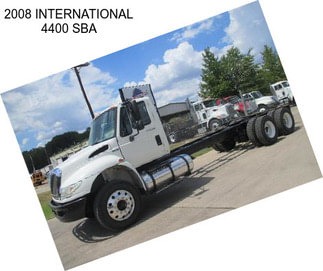 2008 INTERNATIONAL 4400 SBA