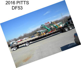 2016 PITTS DF53