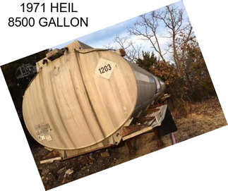 1971 HEIL 8500 GALLON