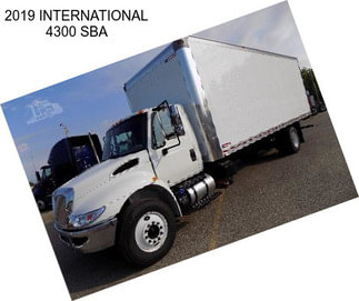 2019 INTERNATIONAL 4300 SBA