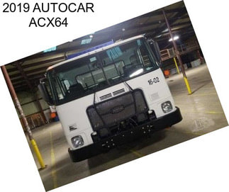 2019 AUTOCAR ACX64