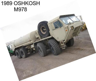 1989 OSHKOSH M978