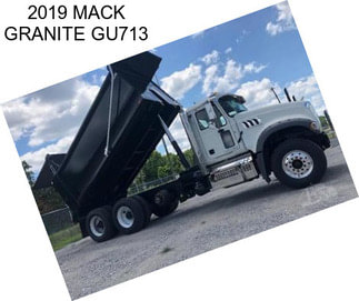 2019 MACK GRANITE GU713