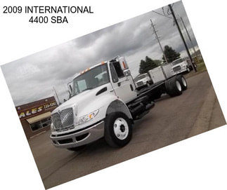 2009 INTERNATIONAL 4400 SBA