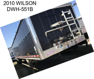 2010 WILSON DWH-551B