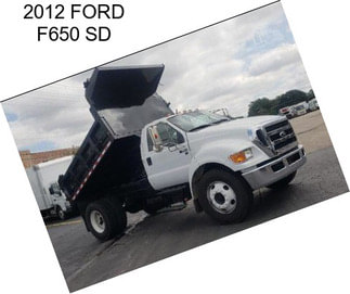 2012 FORD F650 SD