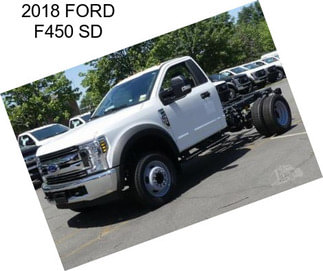 2018 FORD F450 SD