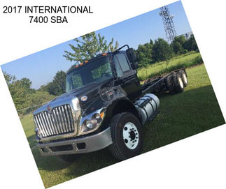 2017 INTERNATIONAL 7400 SBA