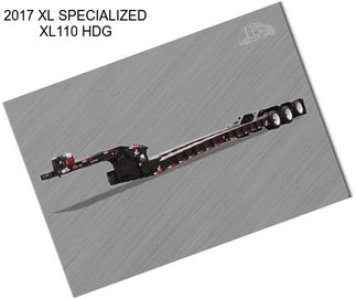 2017 XL SPECIALIZED XL110 HDG