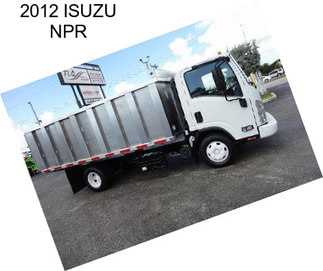 2012 ISUZU NPR