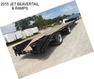 2015 JET BEAVERTAIL & RAMPS