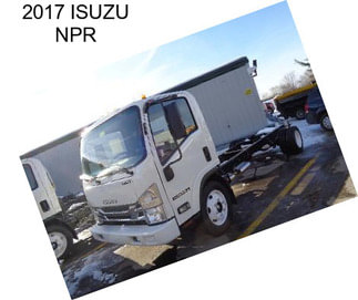 2017 ISUZU NPR