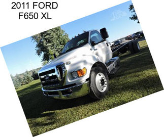2011 FORD F650 XL