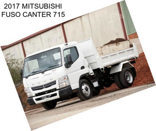 2017 MITSUBISHI FUSO CANTER 715