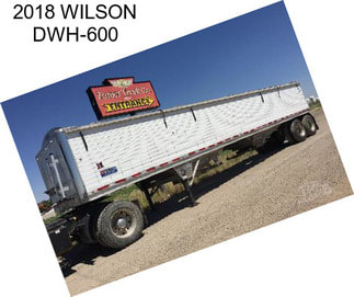 2018 WILSON DWH-600