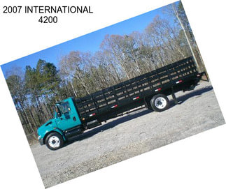 2007 INTERNATIONAL 4200