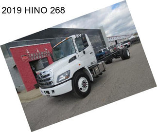 2019 HINO 268