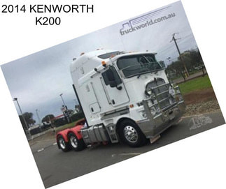 2014 KENWORTH K200