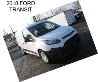 2018 FORD TRANSIT