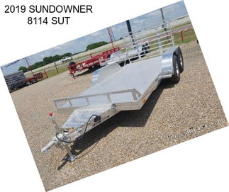 2019 SUNDOWNER 8114 SUT