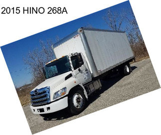 2015 HINO 268A