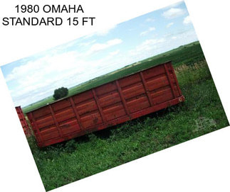 1980 OMAHA STANDARD 15 FT