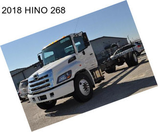 2018 HINO 268