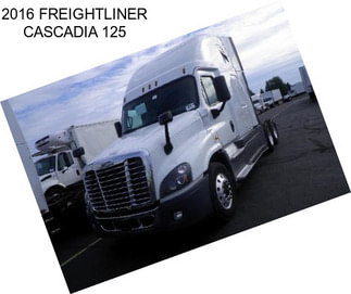 2016 FREIGHTLINER CASCADIA 125