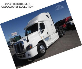 2014 FREIGHTLINER CASCADIA 125 EVOLUTION