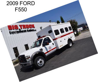 2009 FORD F550