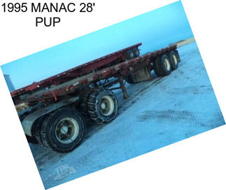 1995 MANAC 28\' PUP