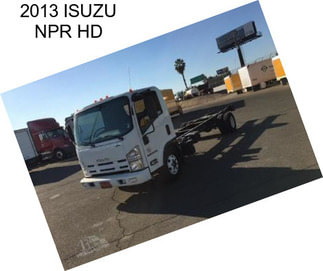 2013 ISUZU NPR HD