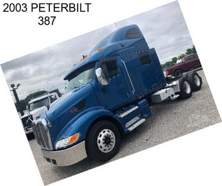 2003 PETERBILT 387