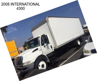 2008 INTERNATIONAL 4300