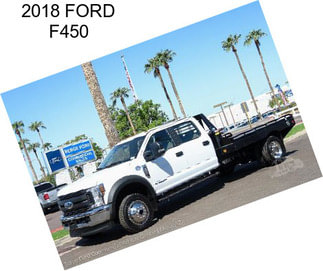 2018 FORD F450