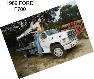 1989 FORD F700