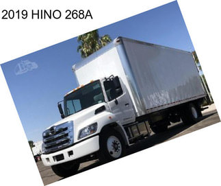 2019 HINO 268A